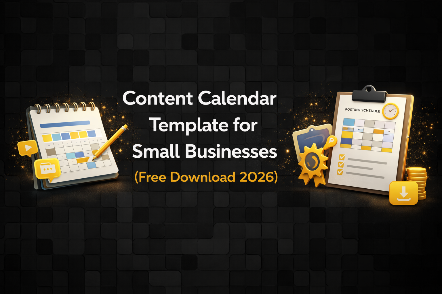 Content Calendar Template for Small Businesses (Free Download 2026)