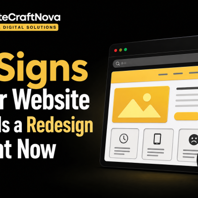 signs your website needs a redesign